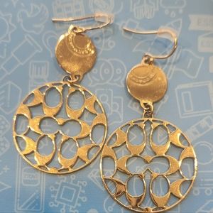 Coach earrings